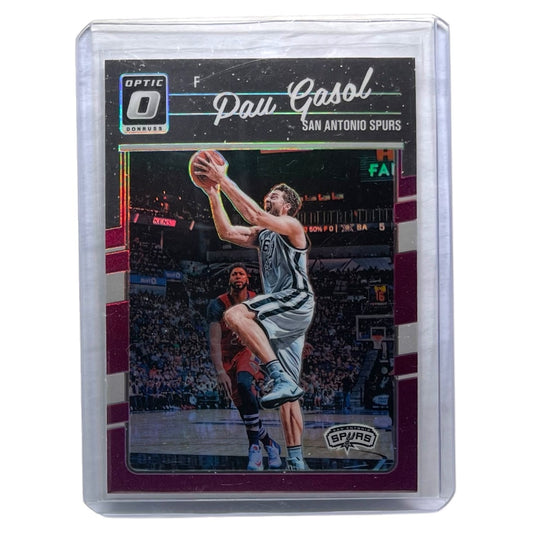 PANINI NBAカード DONRUSS OPTIC PRIZM PAU GASOL SAN ANTONIO SPURS #119 中古 IT2