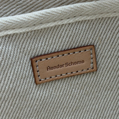 hender scheme エンダースキーマ― ショルダーバッグ キャンバス 鞄 メンズ レディース キャンバス 中古 W1