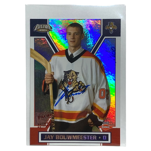 Pacific NHLカード EXCLUSIVE JAY BOUWMEESTER 0274/1000 #198 中古 IT2