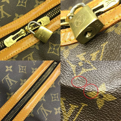 LOUIS VUITTON ルイヴィトン モノグラム サック・スープル 55 ボストンバッグ ユニセックス 旅行鞄 廃番 ブラウン M41622 中古 T1