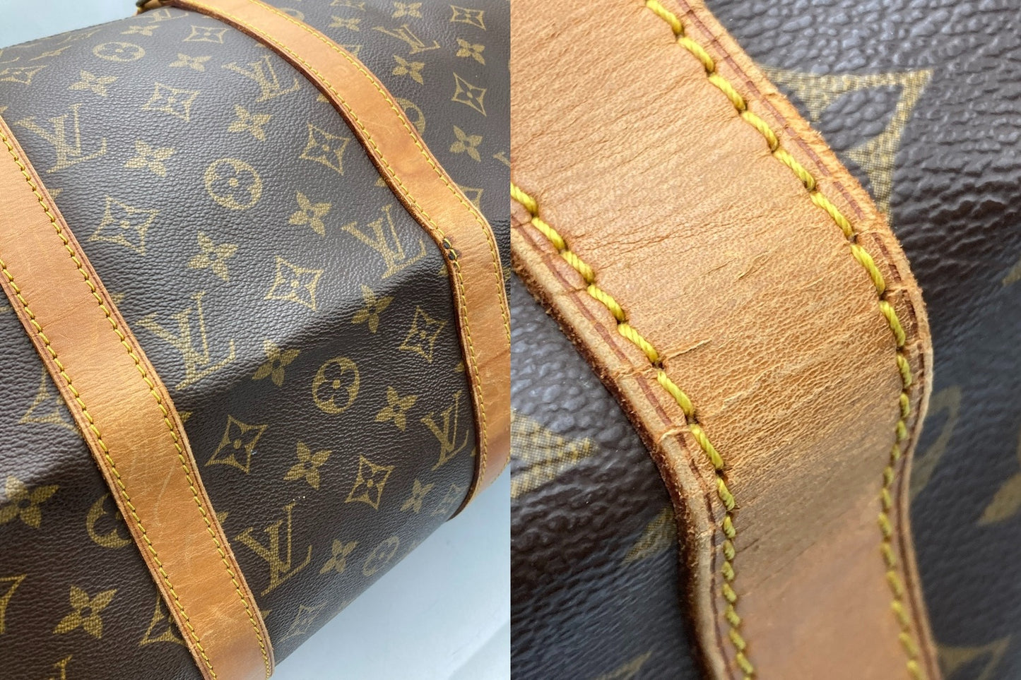 LOUIS VUITTON ルイヴィトン モノグラム キーポル 50 ボストンバッグ M41426 中古 D4