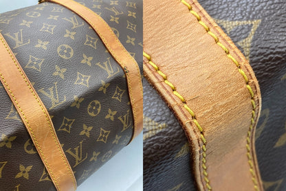 LOUIS VUITTON ルイヴィトン モノグラム キーポル 50 ボストンバッグ M41426 中古 D4