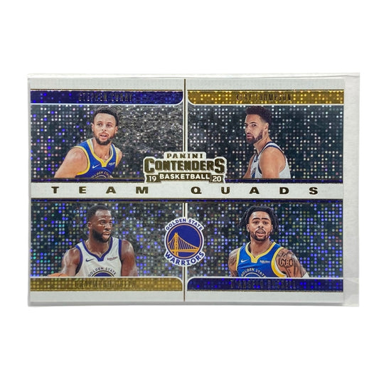 PANINI NBAカード CONTENDERS STEPHEN CURRY KLAY THOMPSON DRAYMOND GREEN D'ANGELO RUSSELL WARRIORS #10 中古 IT2