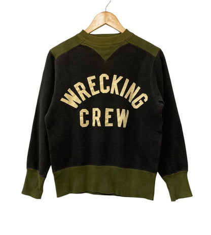 FREEWHEELERS フリーホイーラーズ COLORED TRIMMED SWEAT SHIRTS 【WRECKING CREW】 スウェット サイズ38 メンズ 中古 D4