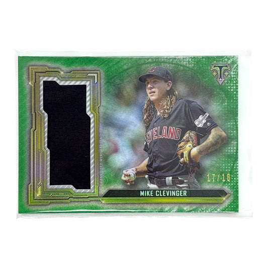 TOPPS MLBカード TRIPLE THREADS MIKE CLEVINGER CLEVELAND INDIANS 17/18 #SJR-MC 中古 IT1