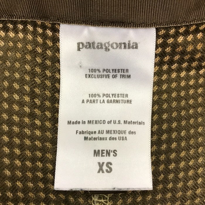 patagonia パタゴニア フリースベスト メンズ クラシックレトロX シンプル 単色 ベージュ XSサイズ 23045F6 中古 T1