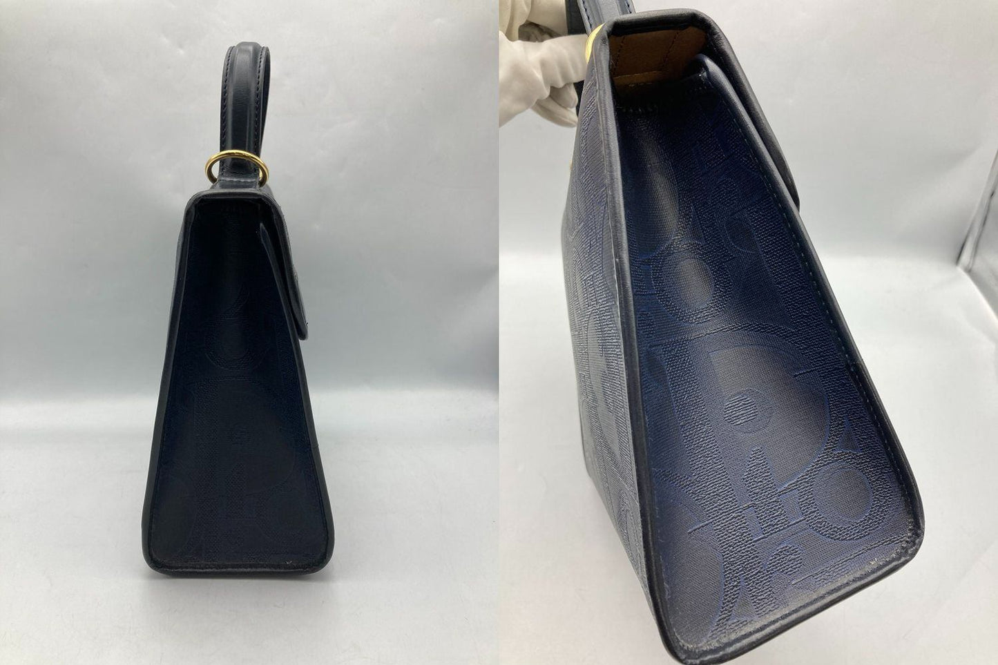 Christian Dior クリスチャンディオール オールドディオール トロッター 2WAY バッグ 中古 D4