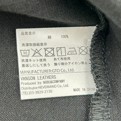 未使用品 vanson バンソン トムとジェリー Tシャツ XXL コラボ かわいい 半袖 夏 ブラック 中古 W４