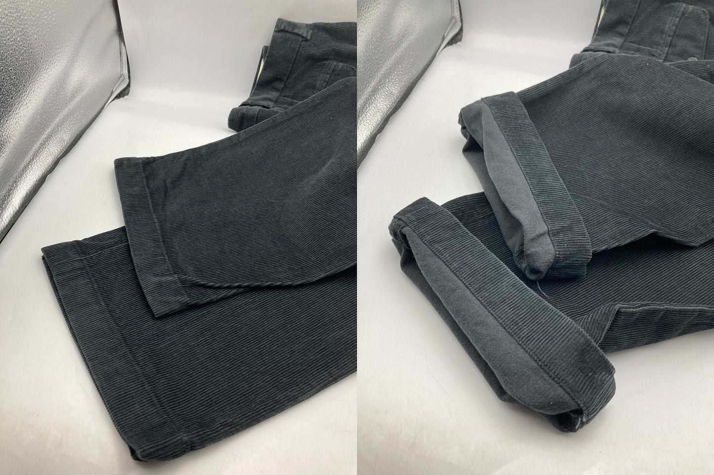 L.L.Bean エルエルビーン クラシックフィット コーデュロイパンツ サイズ32 チャコール 中古 D4