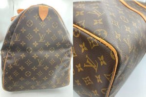 LOUIS VUITTON ルイヴィトン モノグラム キーポル55 M41424 中古 D4