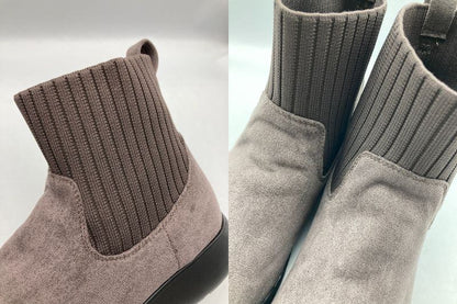 RakkuRakku ラックラック 洗えるストレッチニット はっ水 ブーツ サイズM 中古 D4