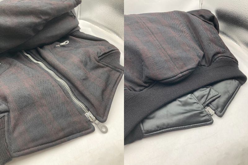 TOKITO トキト チェック柄 ライダース ブルゾン サイズ2 中古 D4