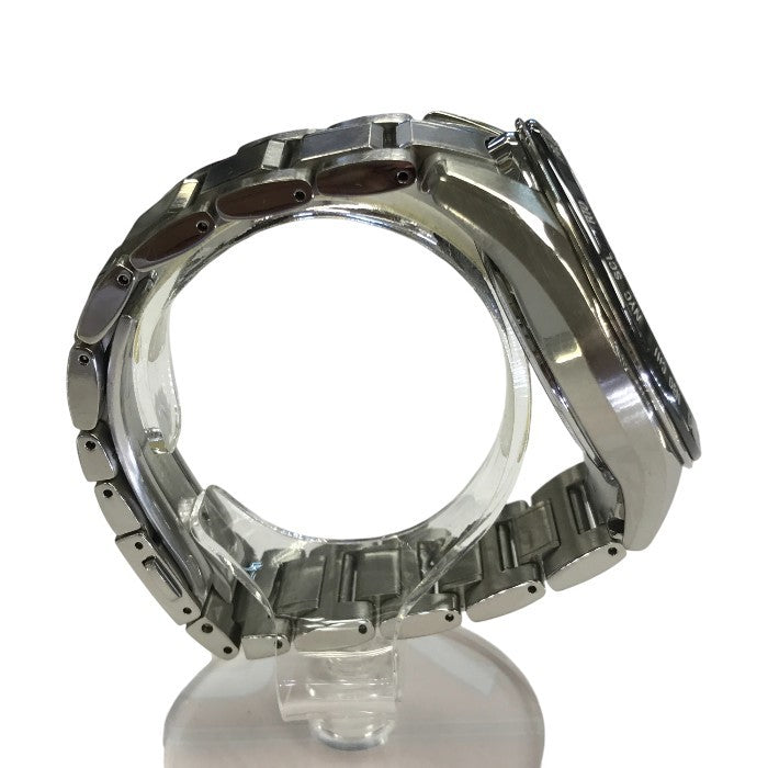 SEIKO セイコー BRIGHTZ ブライツ ワールドタイム 腕時計 メンズ ソーラー 電波 アナログ ブラック/シルバー 8B54-0BC0 中古 T1