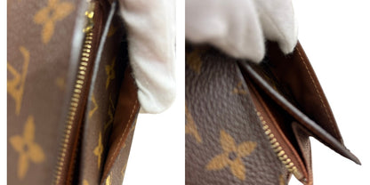 LOUIS VUITTON ルイヴィトン モノグラム ポルトフォイユ サラ M61734 長財布 ブランド レディース メンズ 小銭入れ カード入れ 中古 W４