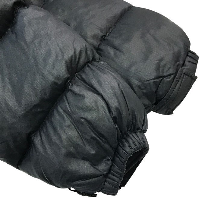 THE NORTH FACE ザノースフェイス ヌプシ ダウンジャケット メンズ 冬 パッカブルフード 防寒 肉厚 ブラック Lサイズ NF003AS 中古 T1