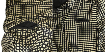 LENER レネール リバーシブル コート サイズ42 12730-00317 アウター レディース 総柄 ネイビー 中古 W1