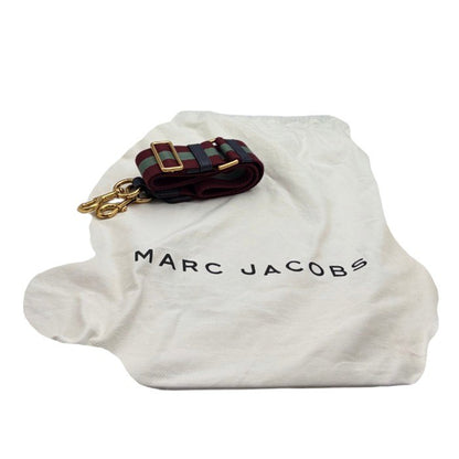 MARC JACOBS マークジェイコブス ゴッサム スモール バウレット ２WAY ハンドバッグ ネイビー 鞄 ブランド レディース レザー ショルダー 中古 W４