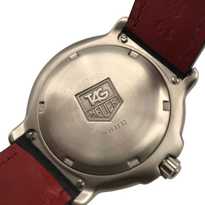TAG HEUER タグホイヤー 6000シリーズ プロフェッショナル 腕時計 メンズ アナログ クォーツ デイト professional ステンレス シルバー/グレー WH1112 中古 T1