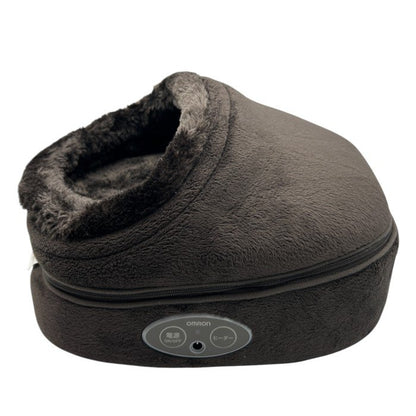 omron オムロン フットマッサージャ HM-241-DB 医療機器認証番号：224AABZX00150000 マッサージ器 足裏 家電 ヒーター 静音 中古 W４