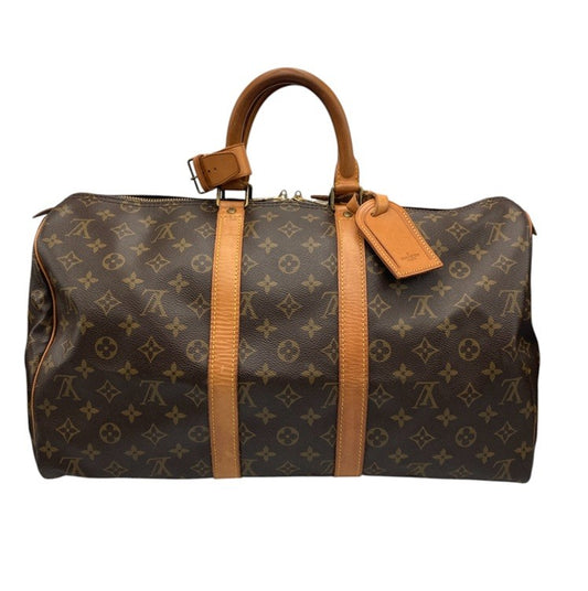 LOUIS VUITTON ルイヴィトン マルティエ刻印 モノグラム キーポル 45 ボストンバッグ M41428 中古 D4