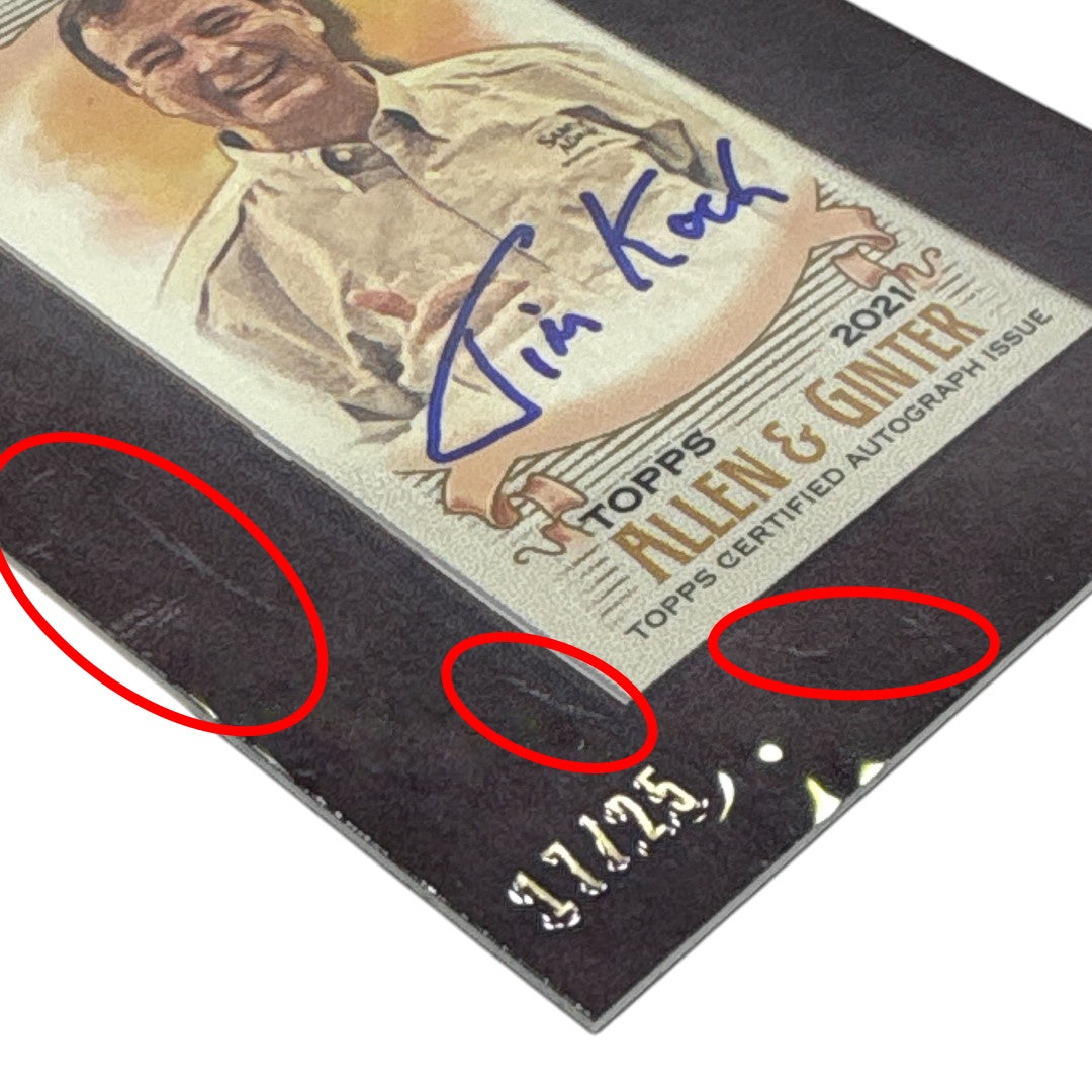 TOPPS MLBカード ALLEN & GINTER JIM KOCH /25 #FMA-JK 中古 IT1