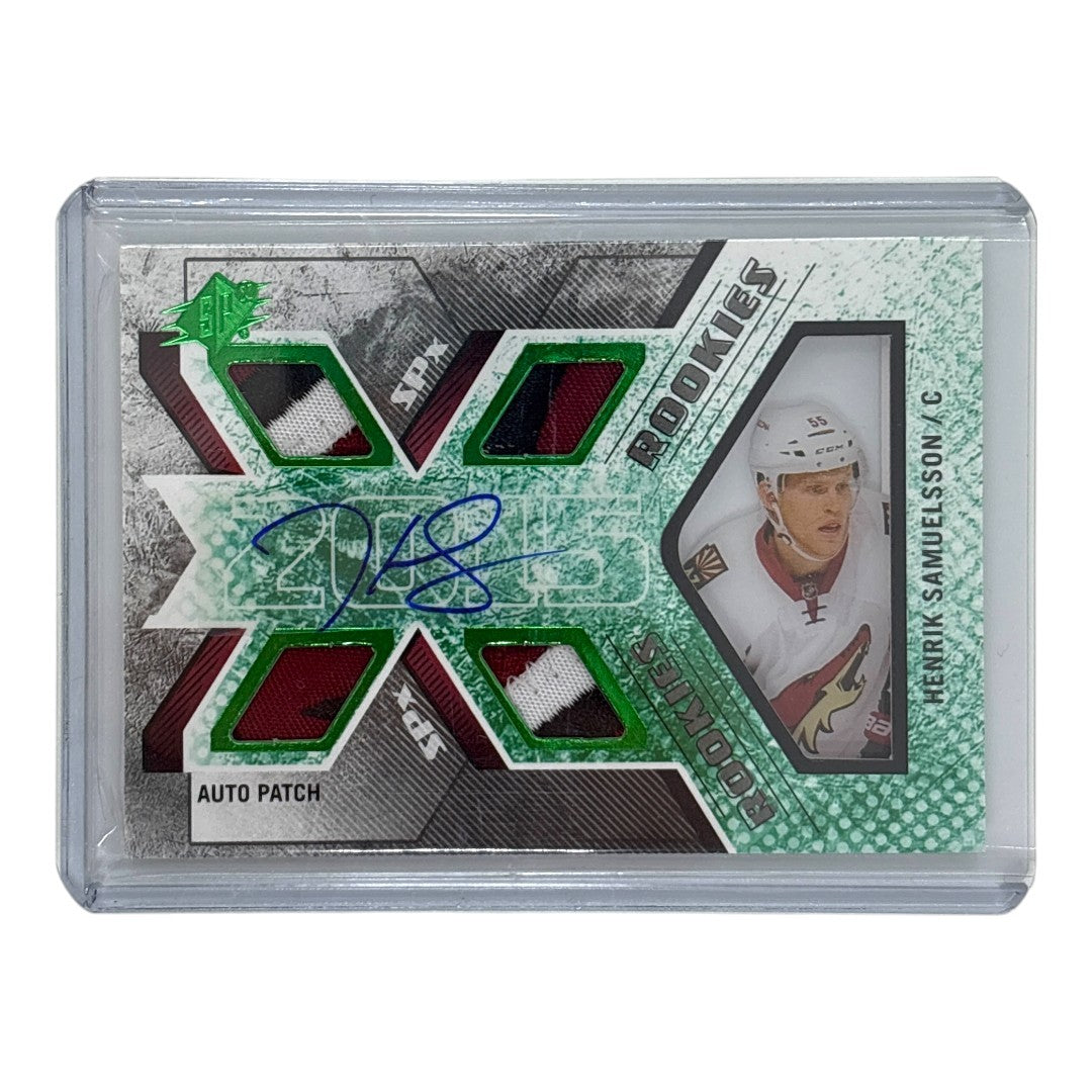 UPPER DECK NHLカード SPX HENRIK SAMUELSSON COYOTES /10 #160 中古 IT1