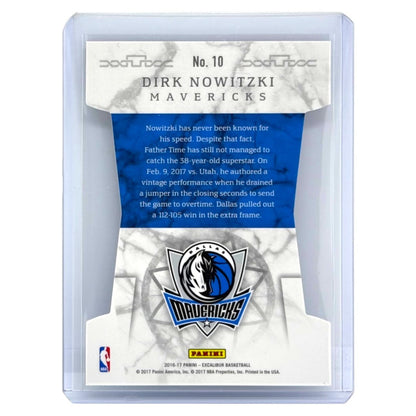 PANINI NBAカード EXCALIBUR DIE-CUT DIRK NOWITZKI MAVERICKS /199 #10 中古 IT1