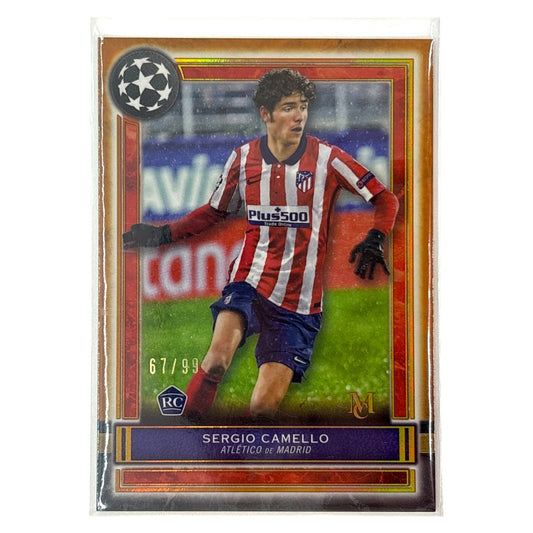 TOPPS サッカーカード MUSEUM COLLECTION SERGIO CAMELLO ATLETICO DE MADRID 67/99 #45 中古 IT1