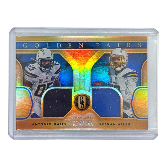 PANINI NFLカード GOLD STANDARD ANTONIO GATES KEENAN ALLEN CHARGERS 074/199 #GP16 中古 IT1