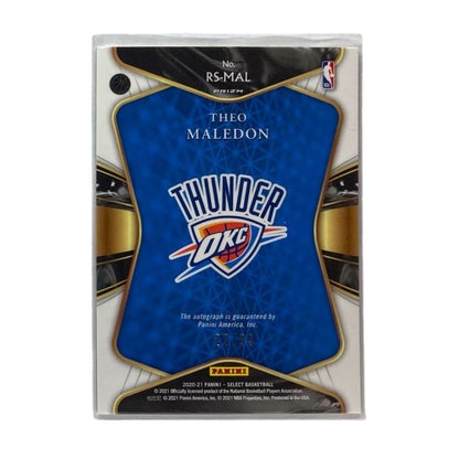 PANINI NBAカード SELECT PRIZM THEO MALEDON OKLAHOMA CITY THUNDER /99 #RS-MAL 中古 IT2