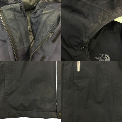 THE NORTH FACE ザノースフェイス ゼウストリクライメイト ジャケット メンズ 3WAY ダウンライナー ベンチレーション チャコールグレー Lサイズ NP61641 中古 T1