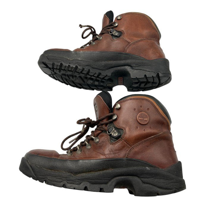 Timberland ティンバーランド トレッキングシューズ 96021 8.5M (約26.5cm) 靴 ウォータープルーフ レザー メンズ 登山靴 中古 W４