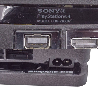 SONY SIE PlayStation4 プレイステーション4 本体 ジェット・ブラック 500GB HDR スロットイン CUH-2100AB01 中古 a1