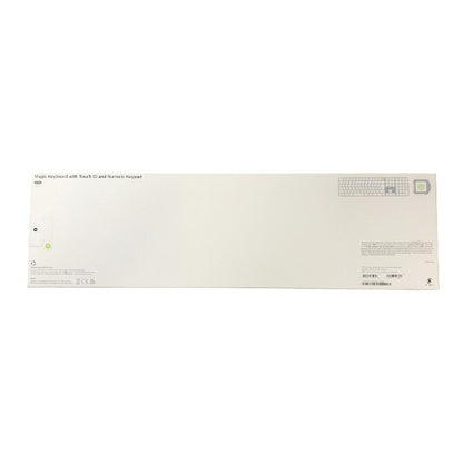 Apple Magic Keyboard ホワイトキー シリコン搭載 Macモデル用 Touch ID搭載 Bluetooth ワイヤレス MXK73J/A 中古 T1