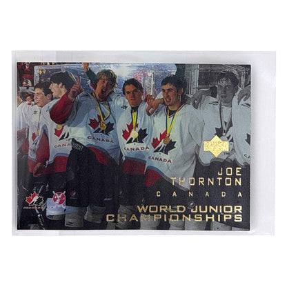 UPPER DECK NHLカード WORLD JUNIOR CHAMPIONSHIPS JOE THORNTON CANADA #116 中古 IT1