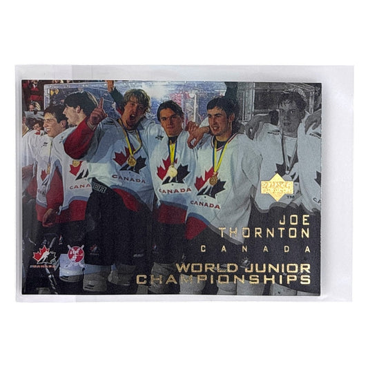 UPPER DECK NHLカード WORLD JUNIOR CHAMPIONSHIPS JOE THORNTON CANADA #116 中古 IT1