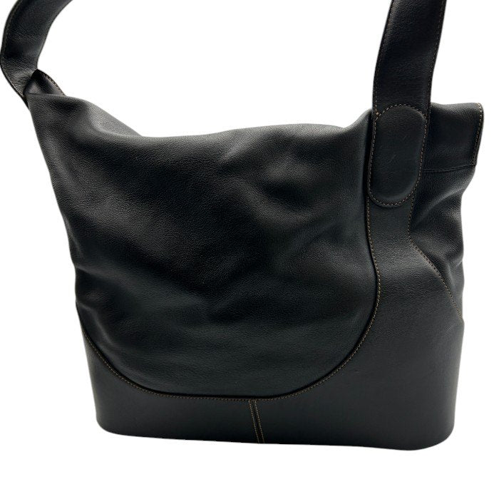 LOEWE ロエベ アントン ショルダーバッグ レディース レザー ヴィンテージ ブラック ブランド 肩掛け 希少 鞄 中古 W４