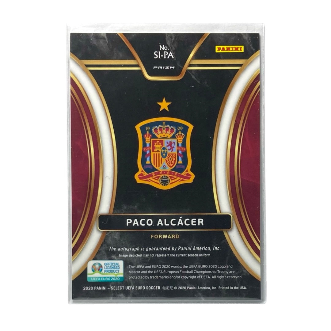 PANINI サッカーカード SELECT UEFA EURO PRIZM PACO ALCACER SPAIN #SI-PA 中古 IT2