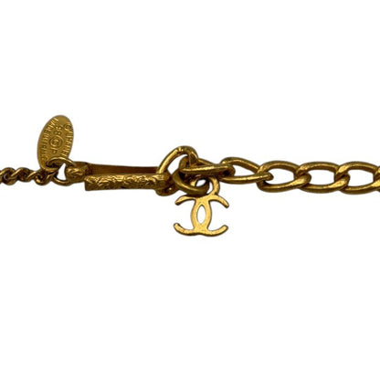 CHANEL シャネル ココマーク ボール ネックレス アクセサリー ジュエリー おしゃれ レディース ブランド 中古 W４