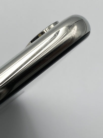 apple iPhone X 64GB シルバー au SIMロック解除済 MQAY2J/A 中古 D4