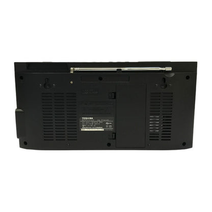 東芝 Aurex CD/ラジオ/SD/USB プレーヤー ブラック Bluetooth ワイドFM/AM 語学学習 高音質 TY-ANX1 中古 T1