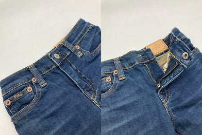 POLO RALPH LAUREN ポロラルフローレン キッズ SULLIVAN SLIM ストレッチジーンズ サイズ110cm 中古 D4
