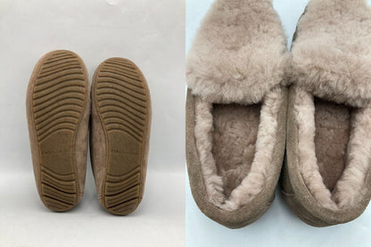 EMU エミュ オーストラリア CAIRNS REVERSE FUR ケアンズ リバース ファー モカシン スリッポン サイズ W7 中古 D4