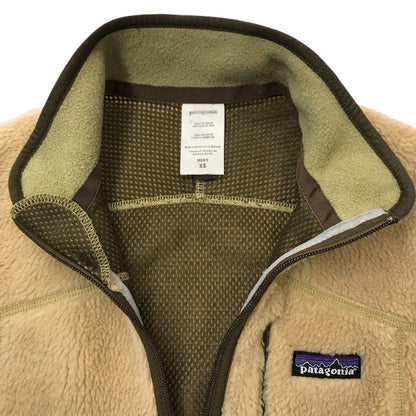 patagonia パタゴニア フリースベスト メンズ クラシックレトロX シンプル 単色 ベージュ XSサイズ 23045F6 中古 T1