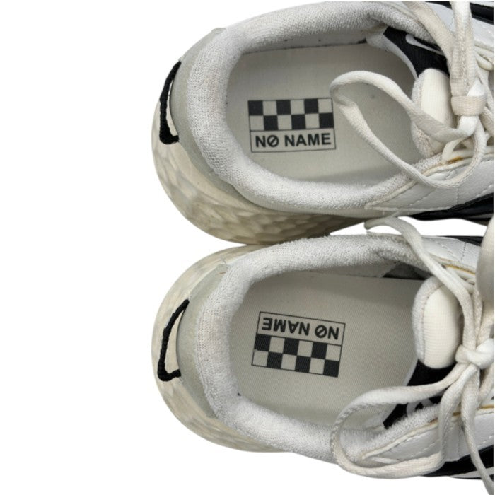 NO NAME ノーネーム CARTER RUNNER カーターランナー フライスニーカー 39 (約24.5cm) 靴 シューズ レディース ホワイト 中古 W1