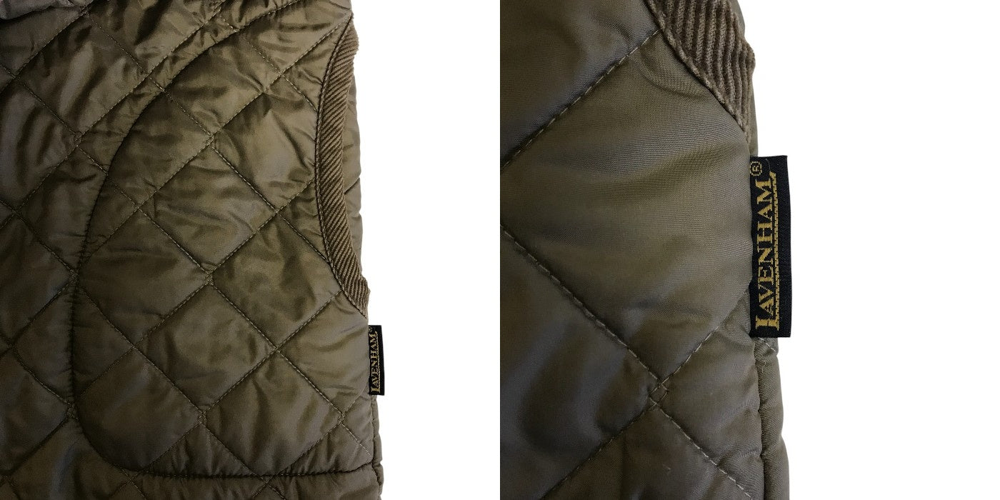 LAVENHAM ラベンハム 裏起毛 キルティングジャケット 38 アウター 秋 冬 レディース 中古 W1