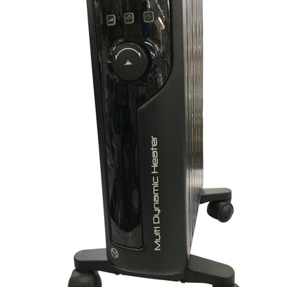 デロンギ(DeLonghi)マルチダイナミックヒーター ゼロ風暖房 マットブラック [8~10畳用] MDHU12-PB 中古 Y1