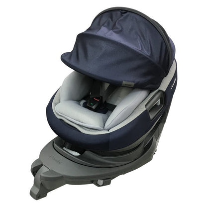 Combi コンビ ホワイトレーベル THE S ISOFIX エッグショック チャイルドシート R129適合 360°回転 セパレート ネイビー ZB-690 (NB) 中古 T1