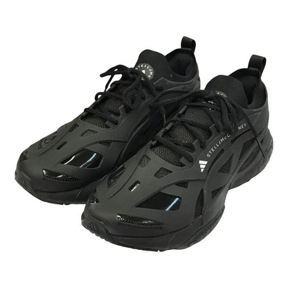 adidas by Stella McCartney ソーラーグライド スニーカー メンズ ローカット ラバー/ニット ランニングシューズ ブラック 28cm HQ5962 中古 T1