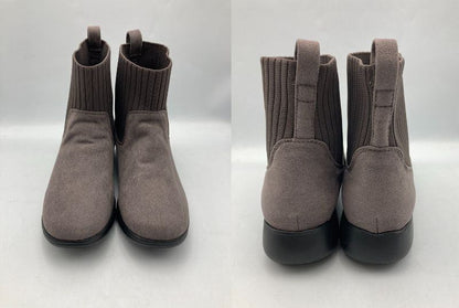 RakkuRakku ラックラック 洗えるストレッチニット はっ水 ブーツ サイズM 中古 D4